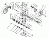 Toro 20438WF - Lawnmower, 1993 (39000001-39999999) Pièces détachées GEAR CASE ASSEMBLY