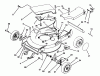 Toro 20438WF - Lawnmower, 1993 (39000001-39999999) Pièces détachées HOUSING ASSEMBLY