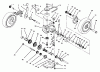 Toro 20439 - Lawnmower, 1994 (49000001-49999999) Pièces détachées GEAR CASE ASSEMBLY