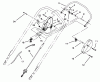 Toro 20439 - Lawnmower, 1994 (49000001-49999999) Pièces détachées TRACTION CONTROL ASSEMBLY