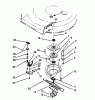 Toro 20439WF - Lawnmower, 1993 (39000001-39999999) Pièces détachées BLADE BRAKE CLUTCH ASSEMBLY