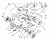 Toro 20439WF - Lawnmower, 1993 (39000001-39999999) Pièces détachées HOUSING ASSEMBLY
