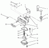 Toro 20444 - Lawnmower, 1995 (5900001-5999999) Pièces détachées CARBURETOR ASSEMBLY (MODEL NO. 20442 ONLY)