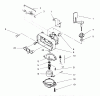 Toro 20454 - Lawnmower, 1996 (6900001-6999999) Pièces détachées CARBURETOR ASSEMBLY (MODEL NO. 20442 ONLY)