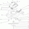 Toro 20449 - Lawnmower, 1997 (7900001-7999999) Pièces détachées ENGINE ASSEMBLY