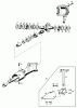 Toro 07-40TL01 - 40" Tiller, 1981 Pièces détachées PARTS LIST FOR GEAR CASE ASSEMBLY (FIG.B)