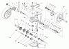 Toro 20465 - Lawnmower, 1996 (6900001-6999999) Pièces détachées GEAR CASE ASSEMBLY