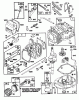 Toro 20466 - Super Recycler Lawnmower, 1995 (5900001-5999999) Pièces détachées ENGINE GTS-150 (MODEL NO. 20466 ONLY)(MODEL NO. 97777-0110-01) #1