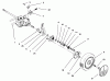 Toro 20473 - Super Recycler Lawnmower, 1996 (6900001-6999999) Pièces détachées REAR AXLE ASSEMBLY