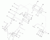 Toro 20478 - Super Recycler Lawnmower, 1997 (7900001-7999999) Pièces détachées HANDLE ASSEMBLY