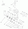 Toro 20483 - Lawnmower, 1997 (790000001-799999999) Pièces détachées GEAR CASE ASSEMBLY