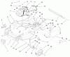 Toro 20482 - Super Recycler Mower, 1997 (790000001-799999999) Pièces détachées HOUSING ASSEMBLY