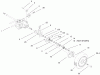 Toro 20488 (SR-21OSE) - Super Recycler Mower, SR-21OSE, 1998 (8900001-8999999) Pièces détachées REAR AXLE ASSEMBLY