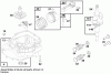 Toro 20493 (SR-21P) - Super Recycler Mower, SR-21P, 1998 (8900001-8999999) Pièces détachées ENGINE BRIGGS & STRATTON MODEL 12H802-1758-E1 #2