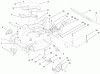 Toro 20494 (SR-21S) - Super Recycler Mower, SR-21S, 1998 (8900001-8999999) Pièces détachées HOUSING ASSEMBLY