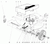 Toro 20696 - Lawnmower, 1976 (6000001-7999999) Pièces détachées FRONT WHEEL AND PIVOT ARM ASSEMBLY (MODEL 20506 & 20696)