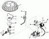 Toro 20696 - Lawnmower, 1976 (6000001-7999999) Pièces détachées MAGNETO NO. 610900
