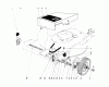 Toro 20657 - Lawnmower, 1977 (7000001-7999999) Pièces détachées FRONT WHEEL AND PIVOT ARM ASSEMBLY