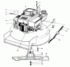 Toro 20522C - Lawnmower, 1986 (6000001-6999999) Pièces détachées ENGINE ASSEMBLY #1