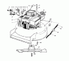 Toro 20526 - Lawnmower, 1988 (8000001-8999999) Pièces détachées ENGINE ASSEMBLY
