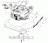 Toro 20526C - Lawnmower, 1987 (7000001-7999999) Pièces détachées ENGINE ASSEMBLY (MODEL NO. VMG6) #1