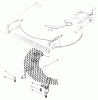 Toro 20526C - Lawnmower, 1987 (7000001-7999999) Pièces détachées LEAF SHREDDER KIT MODEL NO. 59157 (OPTIONAL)