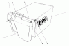 Toro 20532 - Lawnmower, 1989 (9000001-9999999) Pièces détachées GRASS BAG ASSEMBLY NO. 11-0159