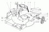Toro 20550 - Lawnmower, 1975 (5000001-5999999) Pièces détachées HOUSING ASSEMBLY