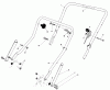 Toro 20561 - Lawnmower, 1990 (0000001-0999999) Pièces détachées HANDLE ASSEMBLY