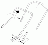 Toro 20570 - Lawnmower, 1983 (3000001-3999999) Pièces détachées HANDLE ASSEMBLY