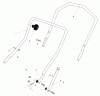 Toro 20570 - Lawnmower, 1985 (5000001-5999999) Pièces détachées HANDLE ASSEMBLY