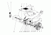 Toro 20575 - Lawnmower, 1978 (8007501-8999999) Pièces détachées FRONT WHEEL AND PIVOT ARM ASSEMBLY