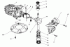 Toro 20581 - Lawnmower, 1983 (3000001-3999999) Pièces détachées CRANKSHAFT ASSEMBLY
