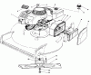 Toro 20581 - Lawnmower, 1985 (5000001-5999999) Pièces détachées ENGINE ASSEMBLY