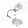 Toro 20581 - Lawnmower, 1985 (5000001-5999999) Pièces détachées FLYWHEEL & MAGNETO ASSEMBLY