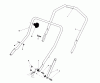 Toro 20581 - Lawnmower, 1987 (7000001-7999999) Pièces détachées HANDLE ASSEMBLY