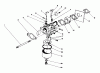 Toro 20581 - Lawnmower, 1988 (8000001-8999999) Pièces détachées CARBURETOR ASSEMBLY (ENGINE MODEL NO. 47PH7)