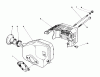 Toro 20581 - Lawnmower, 1988 (8000001-8999999) Pièces détachées MUFFLER ASSEMBLY (ENGINE MODEL NO.47PH7)