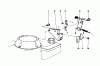 Toro 20581C - Lawnmower, 1988 (8000001-8999999) Pièces détachées BRAKE ASSEMBLY