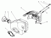 Toro 20582C - Lawnmower, 1986 (6000001-6999999) Pièces détachées MUFFLER ASSEMBLY