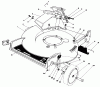 Toro 20584 - Lawnmower, 1984 (4000001-4999999) Pièces détachées HOUSING ASSEMBLY