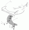 Toro 20584 - Lawnmower, 1986 (6000001-6999999) Pièces détachées LEAF SHREDDER KIT MODEL NO. 59157 (OPTIONAL)