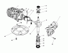 Toro 20584 - Lawnmower, 1987 (7000001-7999999) Pièces détachées CRANKSHAFT ASSEMBLY (ENGINE MODEL NO. 47PF5 & 47PG6)