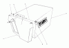 Toro 20584 - Lawnmower, 1988 (8000001-8999999) Pièces détachées GRASS BAG ASSEMBLY NO. 11-0159
