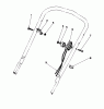 Toro 20586 - Lawnmower, 1990 (0000001-0999999) Pièces détachées THROTTLE CONTROL ASSEMBLY