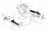 Toro 20586 - Lawnmower, 1988 (8000001-8999999) Pièces détachées HOUSING ASSEMBLY