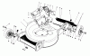 Toro 20586C - Lawnmower, 1988 (8000001-8999999) Pièces détachées HOUSING ASSEMBLY
