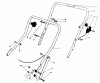 Toro 20588 - Lawnmower, 1985 (5000001-5999999) Pièces détachées HANDLE ASSEMBLY
