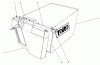 Toro 20610C - Lawnmower, 1985 (5000001-5999999) Pièces détachées GRASS BAG ASSEMBLY NO. 11-0159