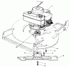 Toro 20611 - Lawnmower, 1989 (9000001-9999999) Pièces détachées ENGINE ASSEMBLY